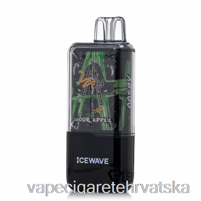 Vape Cigareta Icewave X8500 Jednokratna Kisela Jabuka